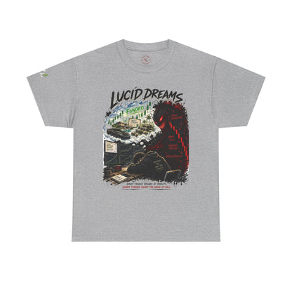 Lucid Dreams Graphic Tee — Surreal Nightmare Horror Shirt