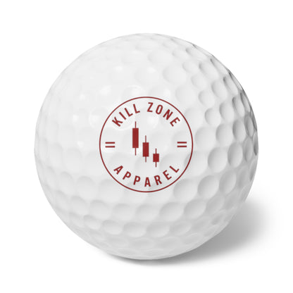 KZA Britt&Champ Golf Balls, 6pcs
