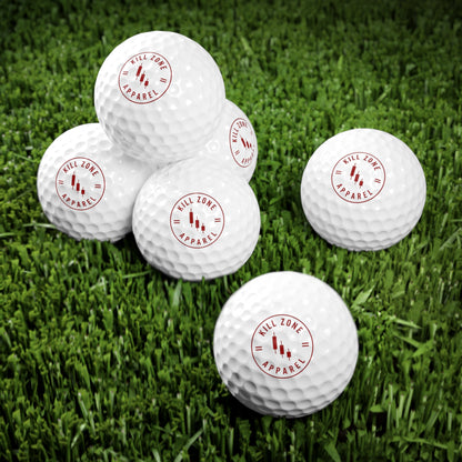 KZA Britt&Champ Golf Balls, 6pcs