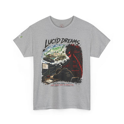 Lucid Dreams Graphic Tee — Surreal Nightmare Horror Shirt