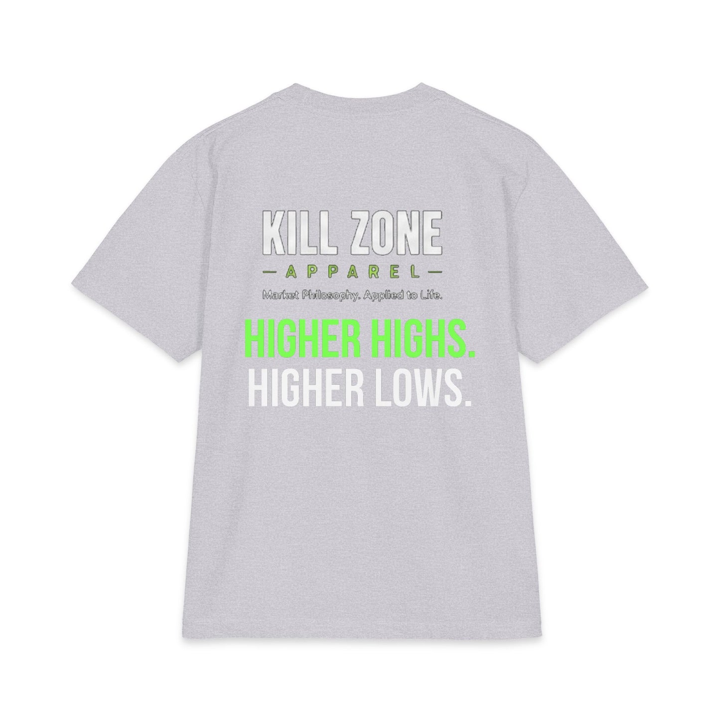 Life Is Bullish Graphic Tee — "Life Is BULLISH" Neon Quote Shirt